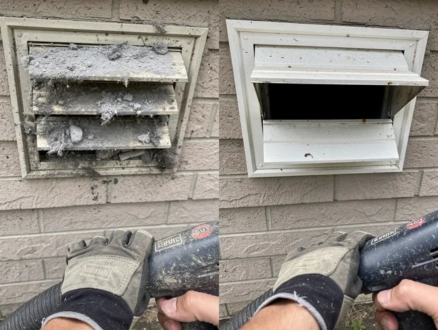 Professional dryer exhaust vent cleaning by Hanson Dryer Vent Cleaning in Hanson