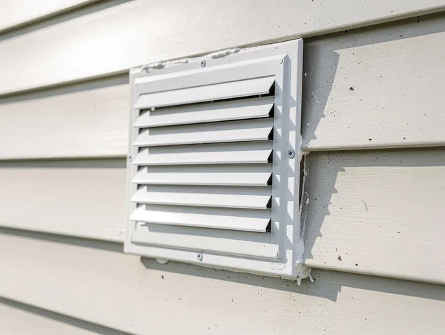 Expert vent cover replacement by Hanson Dryer Vent Cleaning in Hanson