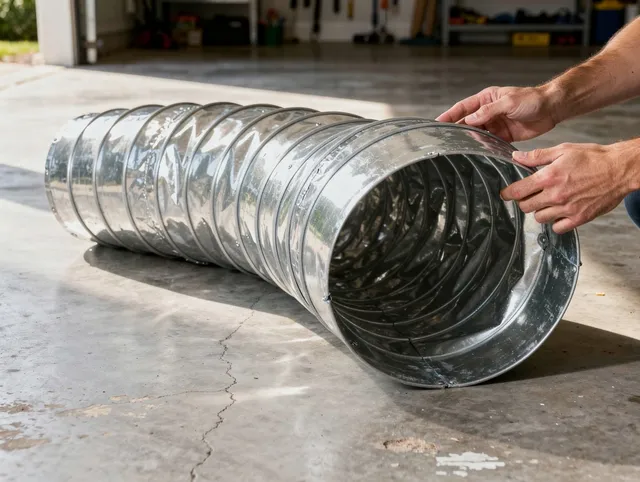 Hanson Dryer Vent Cleaning specialist using advanced equipment for thorough duct cleaning in Hanson