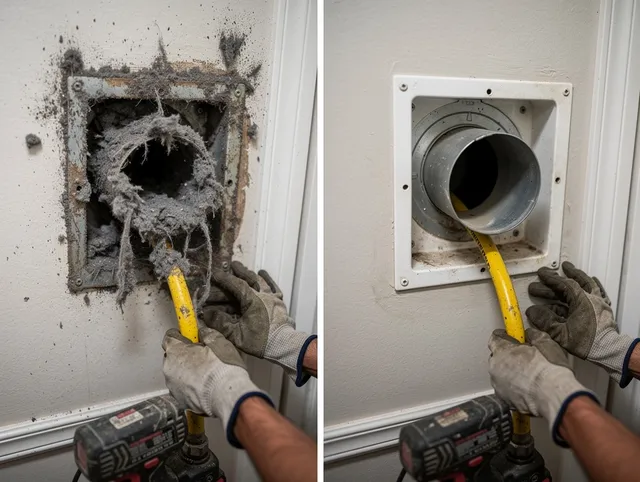 Expert gas dryer vent cleaning by Hanson Dryer Vent Cleaning in Hanson
