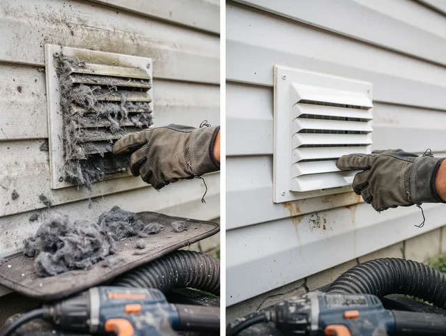 Residential dryer vent cleaning by Hanson Dryer Vent Cleaning in Hanson